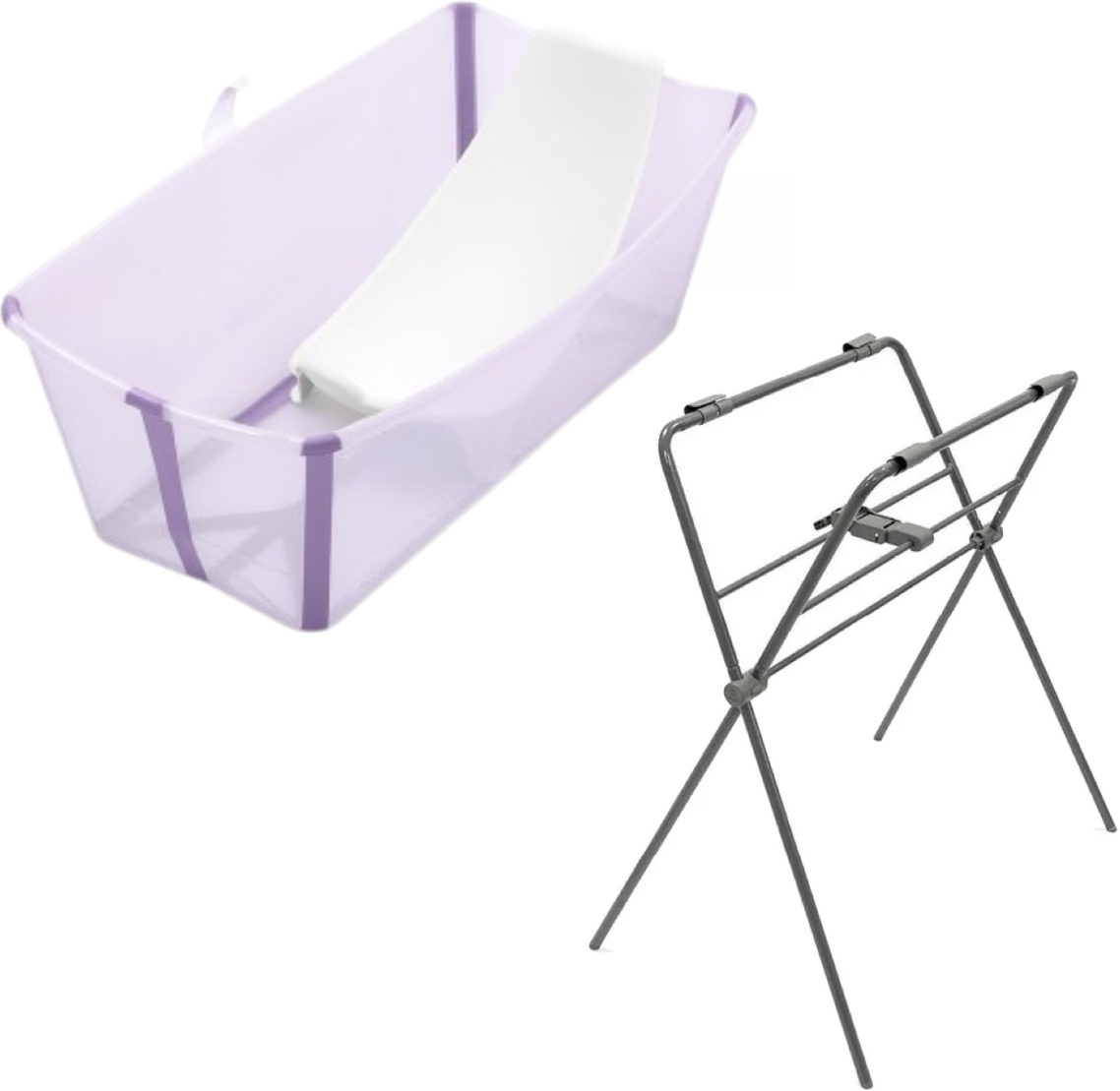 Stokke Flexi Bath Bañera con Soporte y Reductor - Lavender