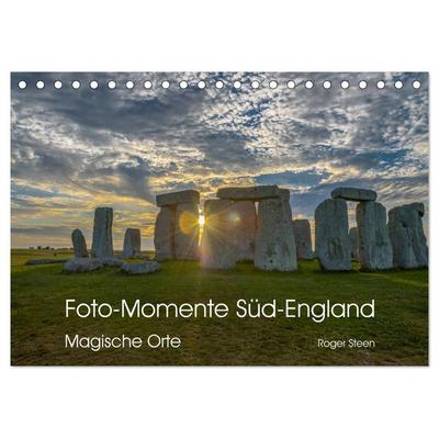 Foto-Momente Süd-England - Magische Orte (Tischkalender 2027 DIN A5 quer), CALVENDO Monatskalender