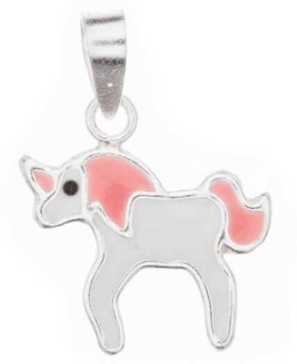 Silver Bar unicorn hängsmycke 17 mm 8479