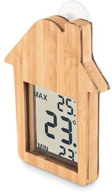 Station météo personnalisable en bambou HISA bambou bois