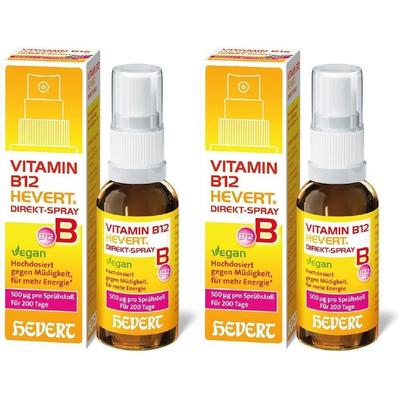 Vitamin B12 Hevert Direkt-Spray 2x 2x30 ml Spray