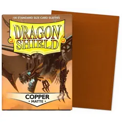 Dragon Shield: Copper - Matte Sleeves - Standard Size