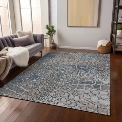 Addison Rugs Machine Washable Indoor/ Outdoor Modern Cobble Chantille Rug