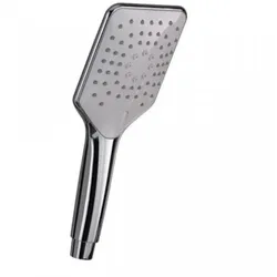 HSK Design-Handbrause AquaSwitch Softcube, mit Brauseschlauch, silber, 1180076