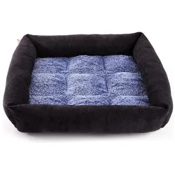 Martin Sellier Hundebett und Katzenbett Karomuster Doudouzen (Hund, Katze), Hundebett + Katzenbett