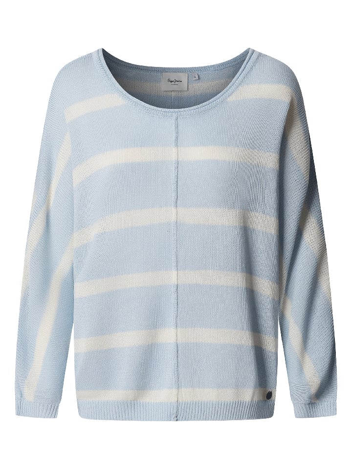 Pepe Jeans Pullover "Alberta" in Hellblau - M