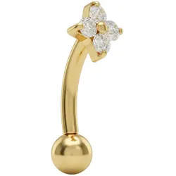 Titan Banane mit Push Fit KRISTALLBLUME