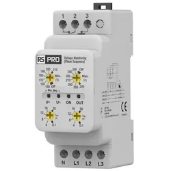 RS PRO Überwachungsrelais, für Phase, Spannung 150, Relais