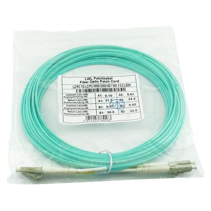 BlueOptics HPE PremierFlex BK840A kompatibles LC-LC Multimode OM3 Patchkabel 5 Meter (5 m) (BK840A-BO)