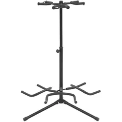 vidaXL Qugonella (Gitarre), Instrumentenständer + Halter, Schwarz