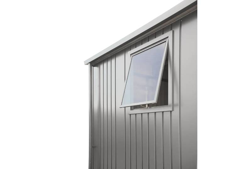 Fenster Europa, Biohort, silber, Metall
