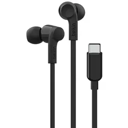 Belkin SoundForm Kabelgebundener In-Ear-Kopfhörer mit USB‐C-Anschluss, schwarz