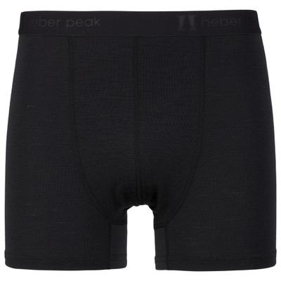 Heber Peak - MerinoMix165 PineconeHe. Boxer - Merinounterwäsche Gr XL schwarz
