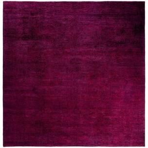 Overton "Vibrance One-of-a-Kind Hand-Knotted Area Rug - Red, 9' 3"" x 9' 4"" - 9' 3"" x 9' 4"""