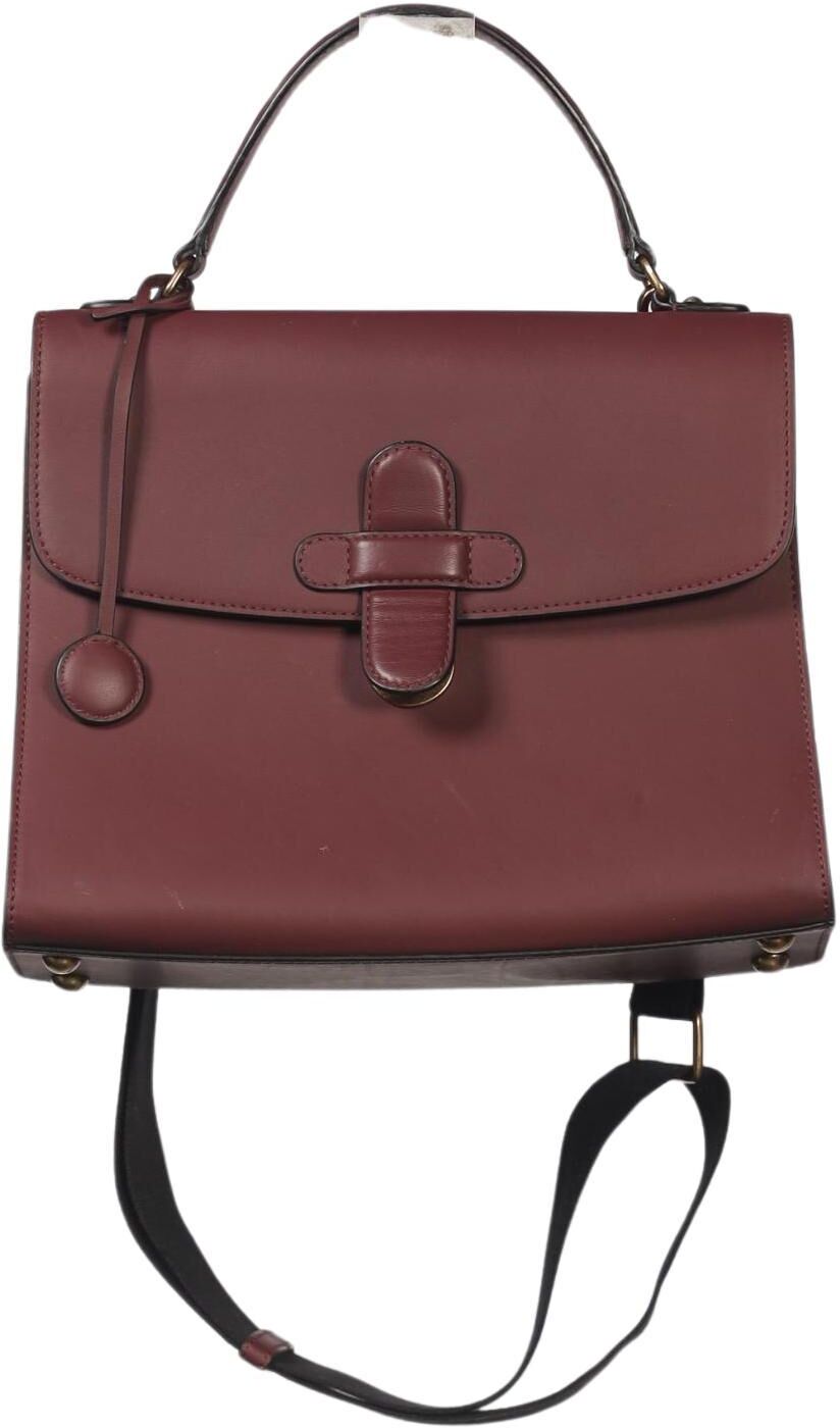 windsor. Damen Handtasche gross Leder, Bordeaux, Leder - Second Hand