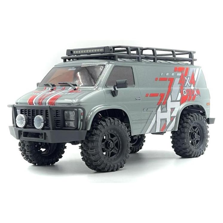 Absima Crawler CR18P EVO-V2 Rock Van grey, 4WD, RTR, 1:18 (RTR Ready-to-Run) (HBP1810503-GY)