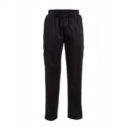 Kochhosen Chef Works Slim Fit Cargo unisex schwarz XL