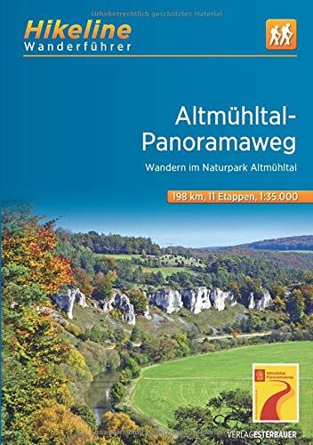 Esterbauer Verlag - Altmühltal-Panoramaweg: Wandern im Naturpark Altmühltal. 1:35000, 11 Etappen, 198 km (Hikeline /Wanderführer) - Preis vom 09.10.2026 07:28:09 h
