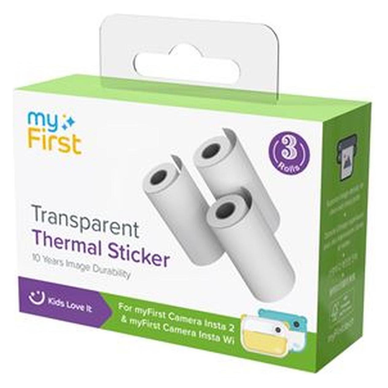myFirst Thermal Sticker Transparent Gold Silver (FC5706-MX02)