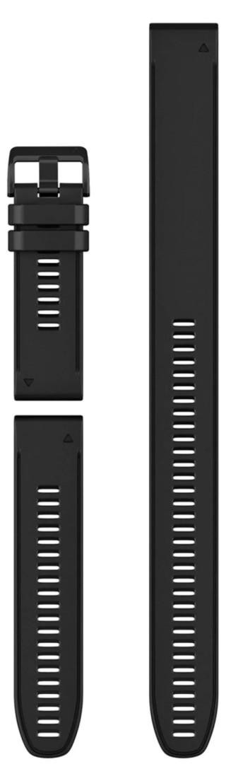 Garmin QuickFit silicone vervangingsarmband 26mm zwart 010-12907-00