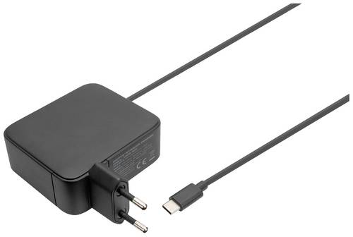DIGITUS Notebook Ladegerät USB-C, 100W GaN schwarz Multimedia-Technik Notebooknetzteile