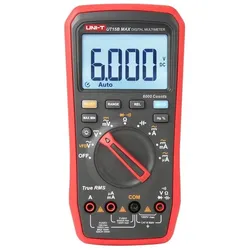 Uni-T, Multimeter, True RMS UT15B MAX Digital Multimeter (CAT III 600V, Hand-Multimeter)