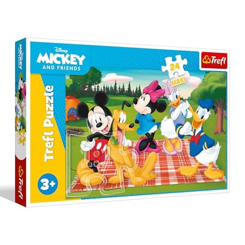 Trefl Mickey Mouse en zijn vrienden 24 Maxi Puzzel