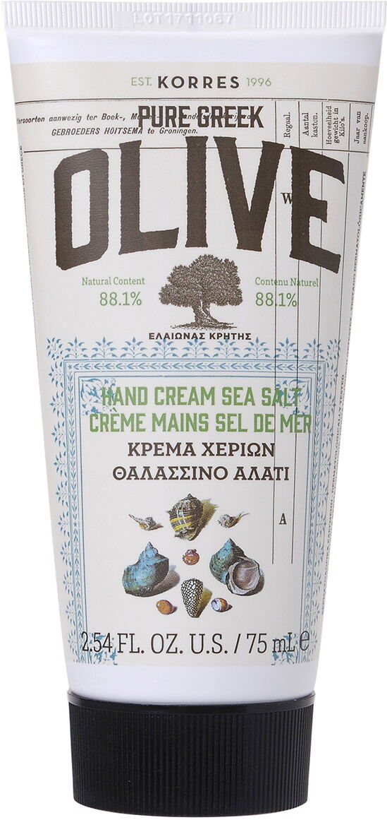 75ml KORRES Pure Greek Olive Sea Salt Handcreme