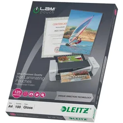 Leitz, Laminierfolie, Laminiertaschen (A4, 125 μm)
