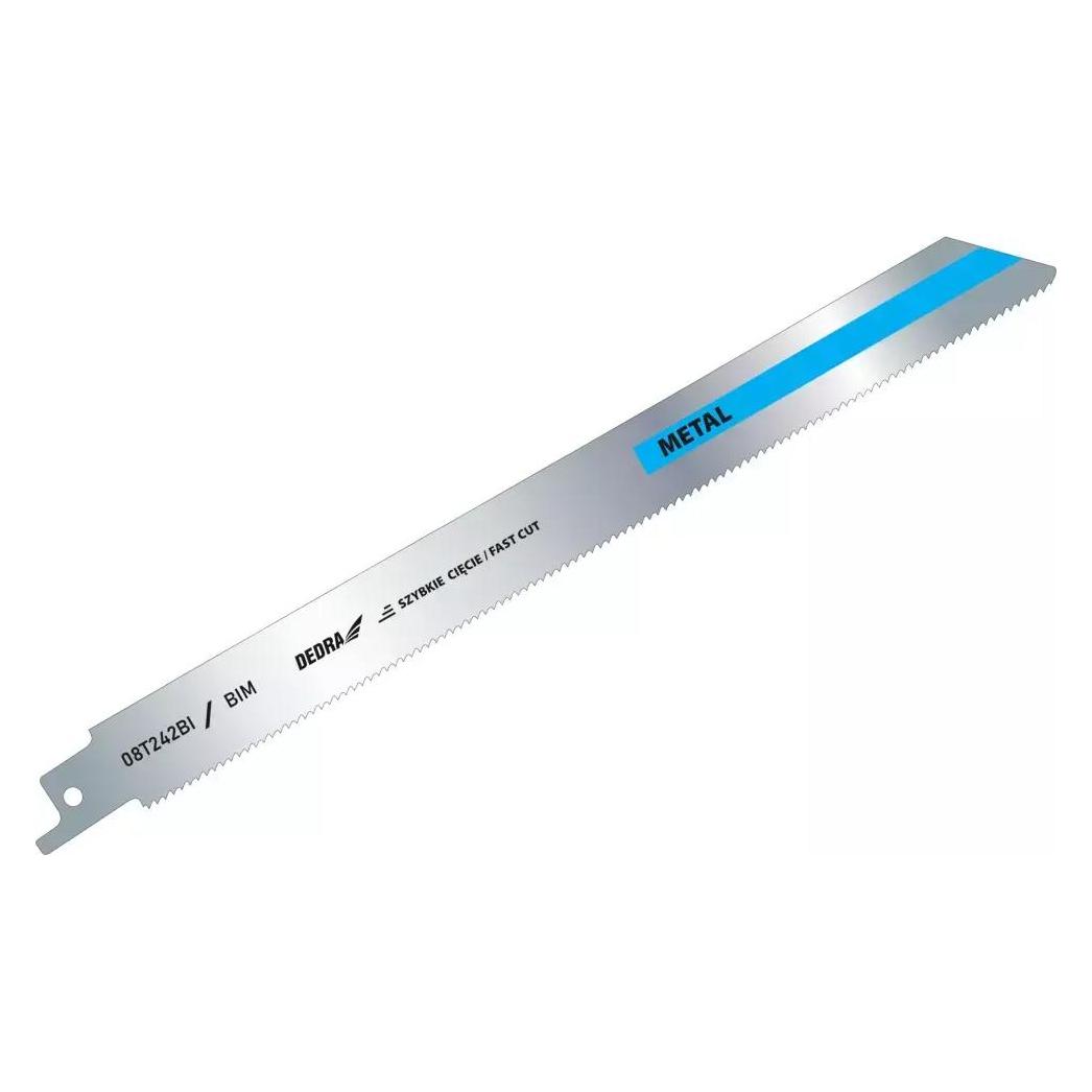 Dedra Kolbensägeblatt 225/205 mm, Metall, BIM, 2 Stück (08T242BI)
