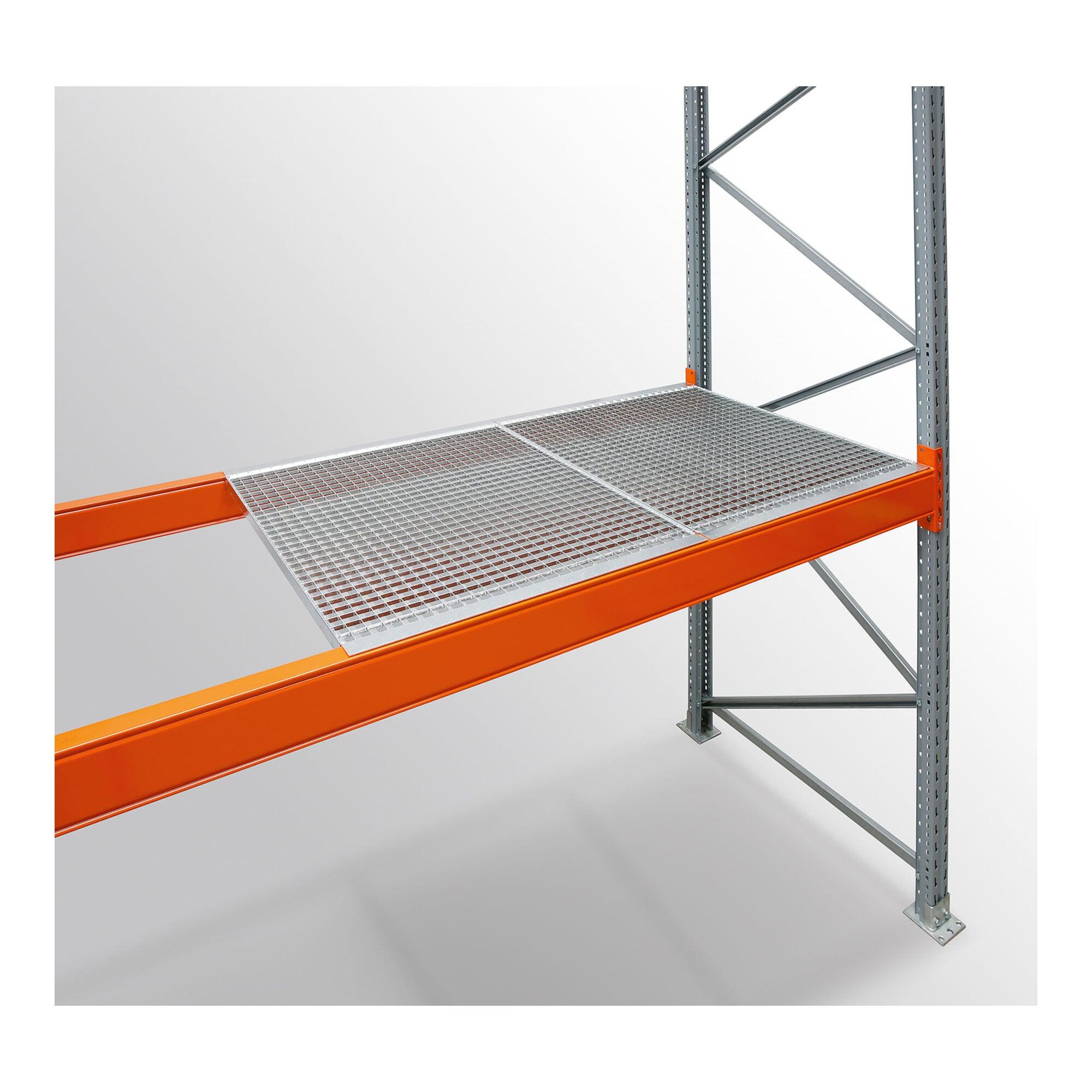 Regalwerk ARTUS-Gitterrostboden 1100 /2700 Regaltiefe: 1100 mm Fachbreite: 2700 mm (B4-12076-K)