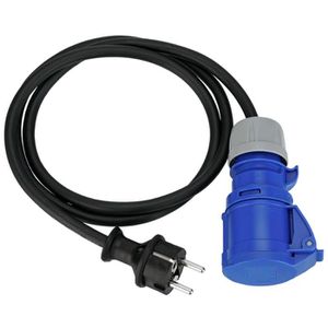 REV-Ritter CEE-Adapter Caravan 577750555, 1,5 m, Schutzkontakt 230V auf CEE 16A / 230V, IP44