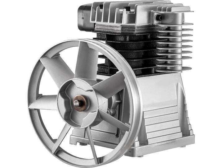 VEVOR Groupe compresseur 3KW\, compresseur 2 cylindres\, 375L Compresseur Aerotec Pression d'air max\, 11 bar pour l'industrie chimique