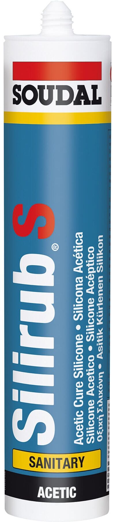 Soudal Silikon Nasszelle Silirub S transparent 300 ml (101671)