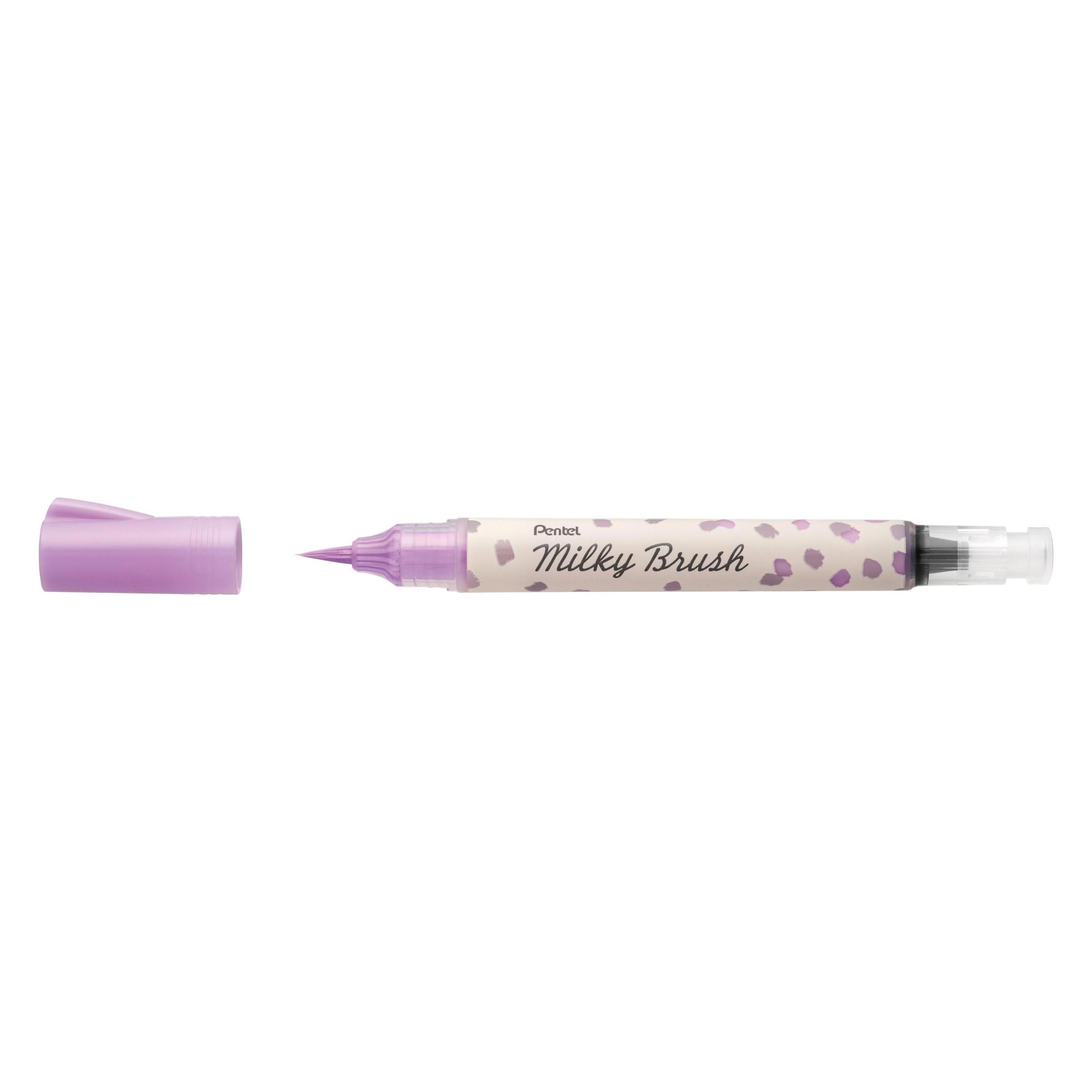 Pentel Pinselstift Milky Brush Violett (1x) (XGFH-PVX)