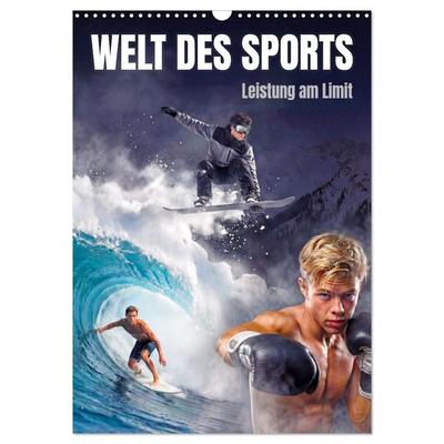 Welt des Sports – Leistung am Limit (Wandkalender 2027 DIN A3 hoch), CALVENDO Monatskalender