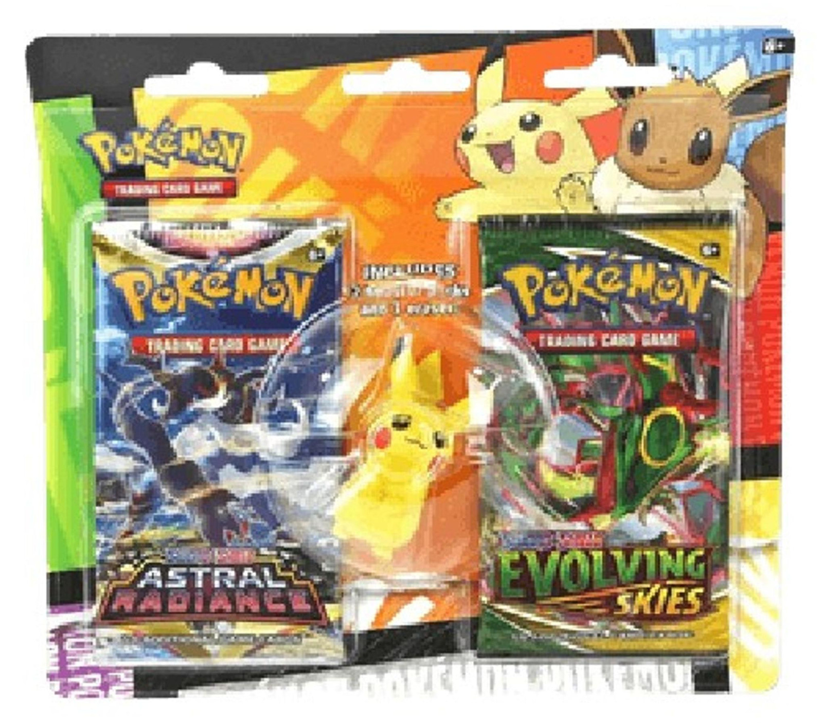 Pokemon Back to School Pikachu Gum 2-stuks Blisterverpakking van The Pokemon Company