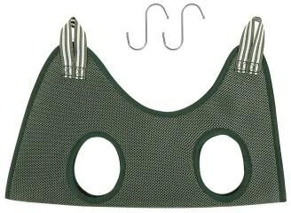 Uplifted Finds Secure Lift Precision Grooming Hammock green m