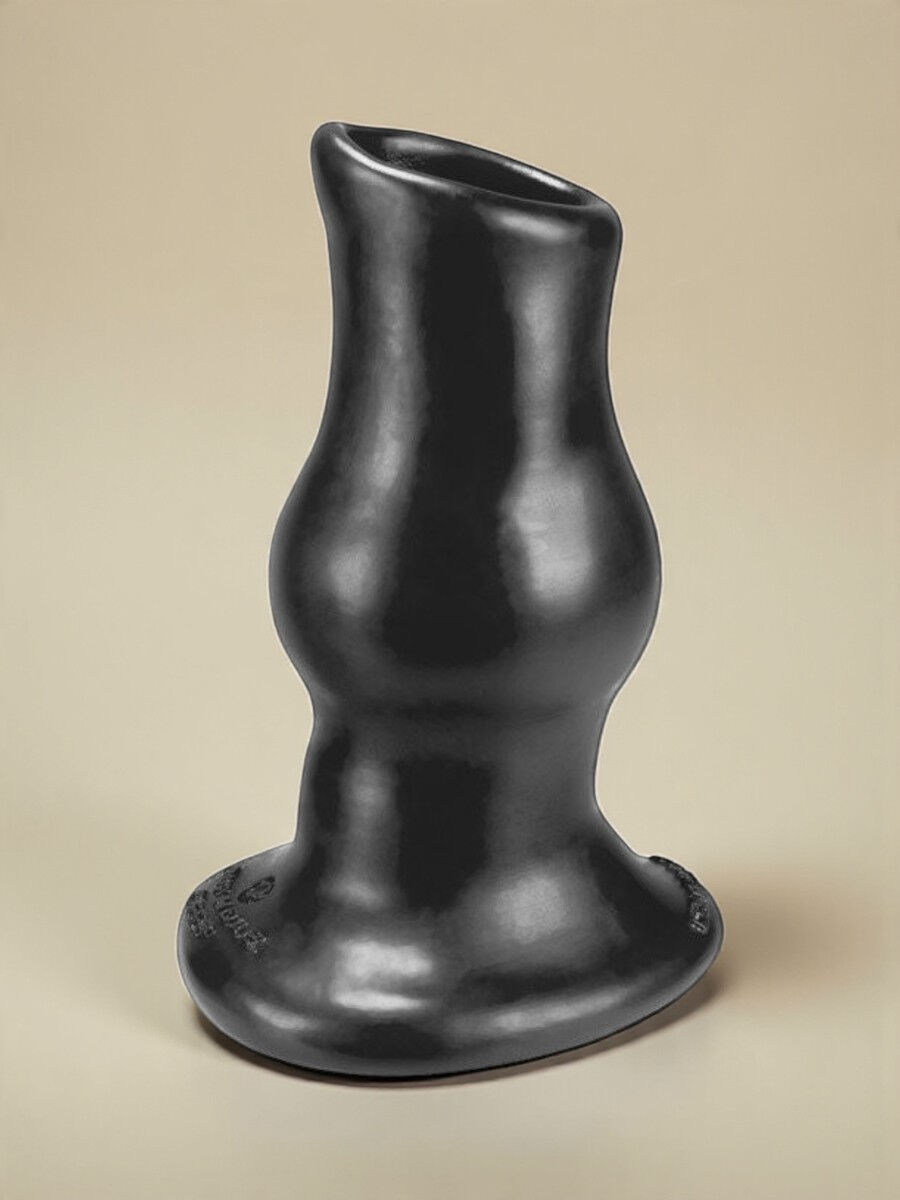 Oxballs Plug Tunnel Profond Pig-Hole - 18 x 9 cm Noir