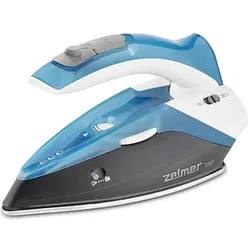Zelmer Iron Travel ZIR0500, Bügeleisen, Blau, Weiss