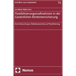 Flexibilisierungsmanahmen in der Gesetzlichen Rentenversicherung, Fachbücher
