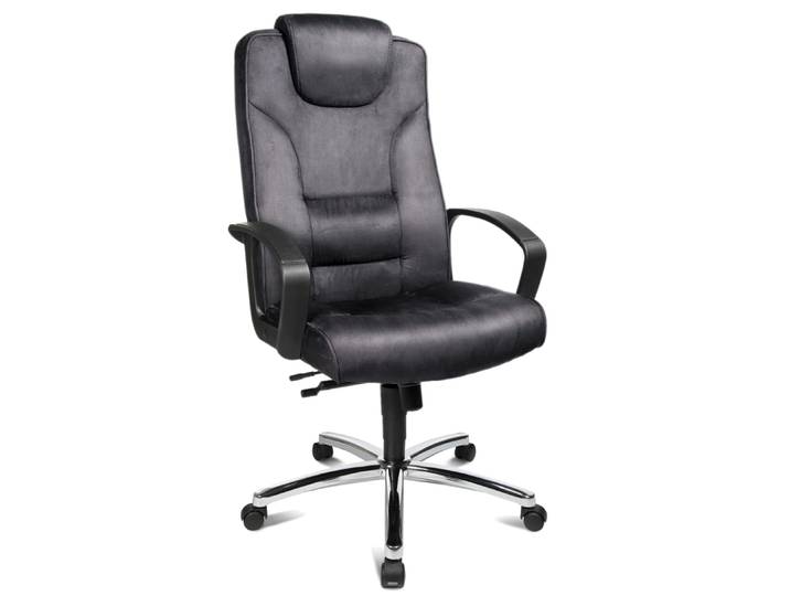 Topstar fauteuil de direction \ Comfort Point 50 microfibre\ chrome