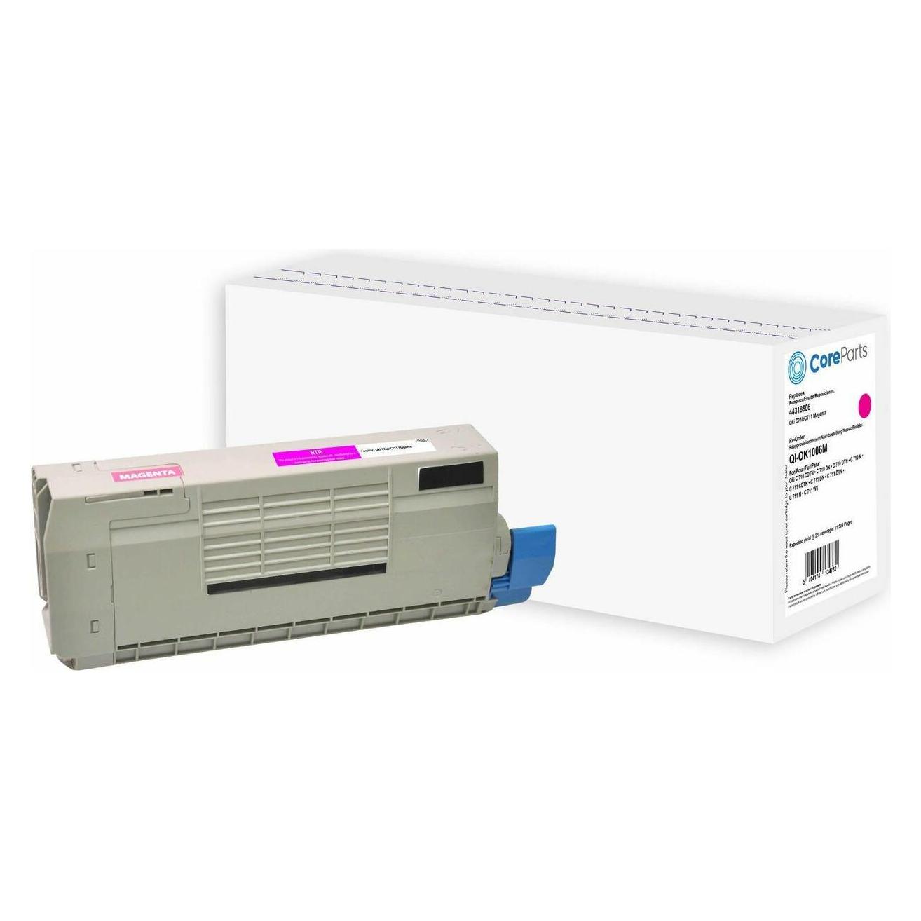 CoreParts Toner Magenta 44318606 (M) (QI-OK1006M)