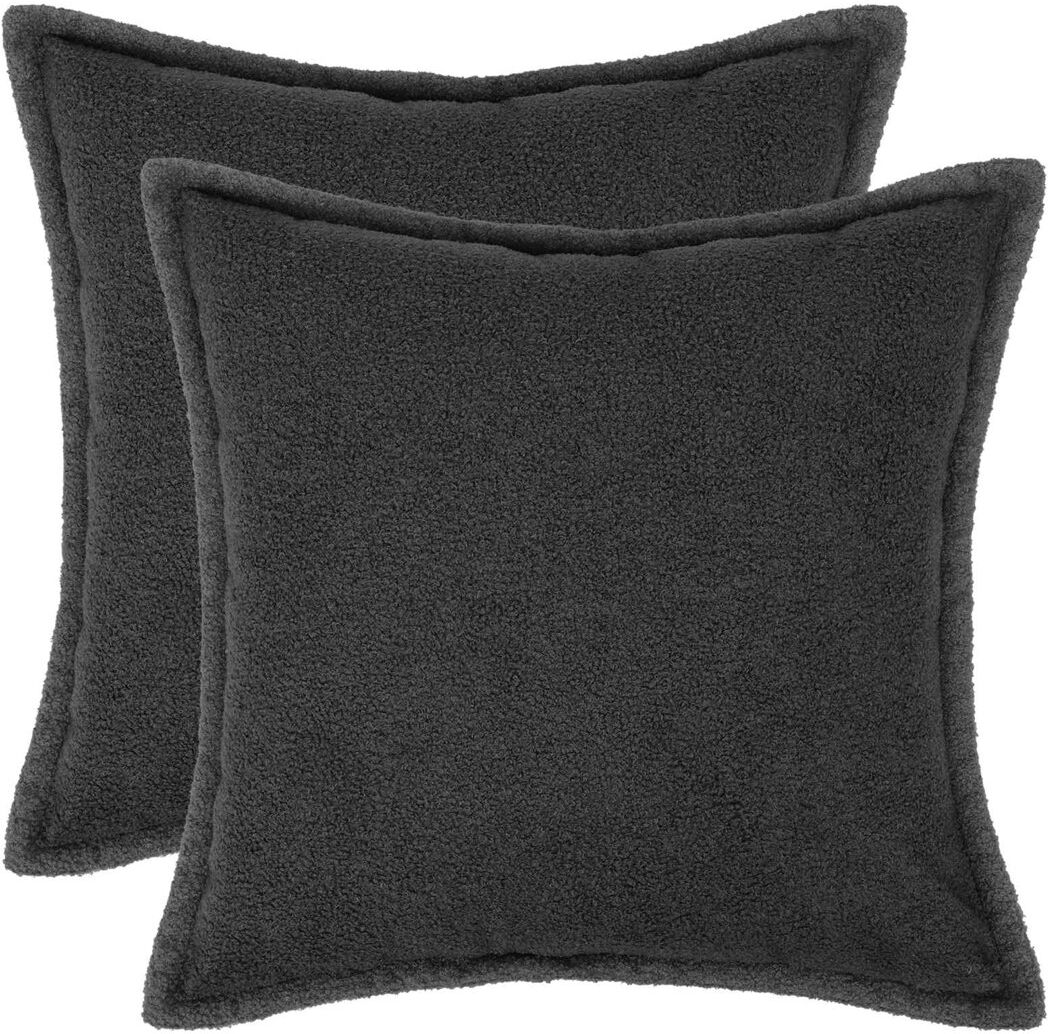 17 Stories Cushion Cover Dark Grey 80cm W X 80cm D