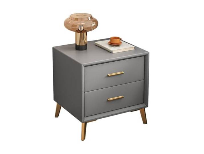 YCCHAH Bett mit Stauraum Nachttisch, Leder, klein, for Zuhause, Schlafzimmer, Aufbewahrung, Kleiner Schrank, Wohnzimmer, Sofa, Beistelltisch Desktop