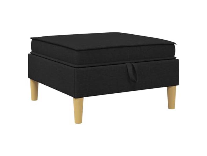 GHVBNMF Hocker mit Stauraum Stoff Polsterhocker Sitzhocker Quadratisch Vielseitiger Sitzwürfel für Wohnzimmer und Schlafzimmer mit integriertem Truhenfach für Decken und Zeitschriften.