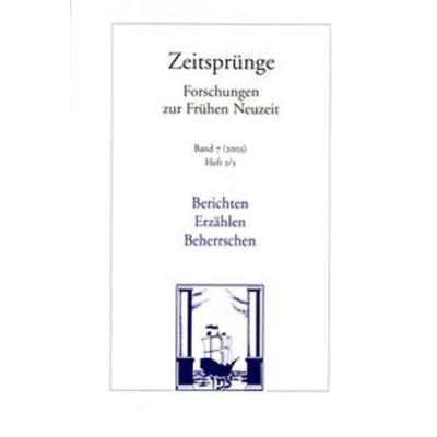 Berichten, Erzählen, Beherrschen, Taschenbuch von Klaus Reichert,Susanna Burghartz,Maike Christadler,Dorothea Nolde, Klostermann, Vittorio,