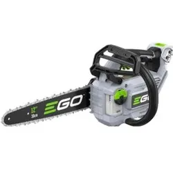 EGO, Kettensäge, CS1200E Akku Baumschnitt-Kettensäge, 30cm Schwertlänge (Akku Kettensäge)