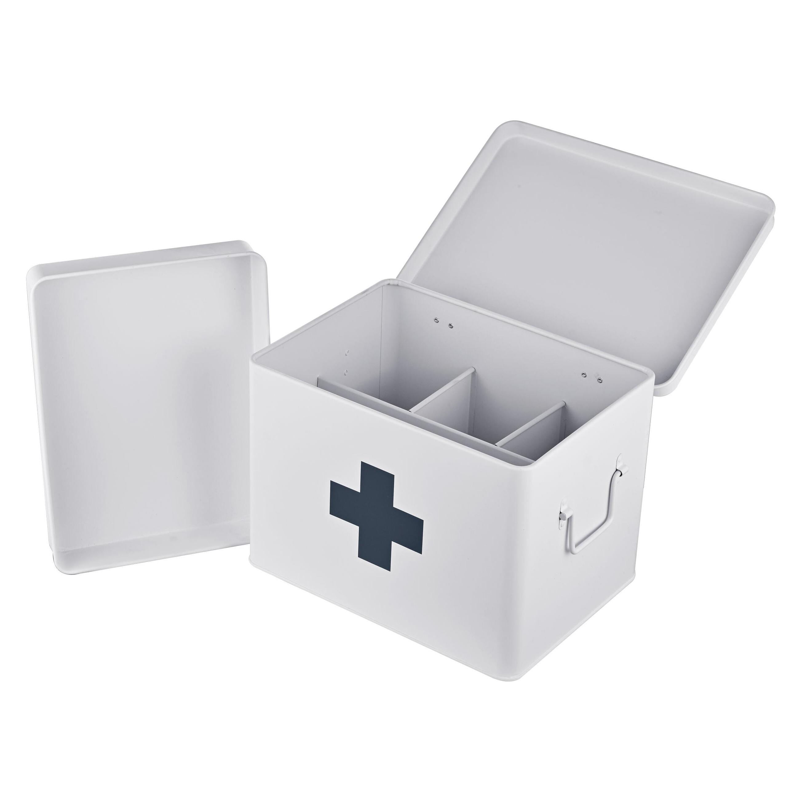 Relaxdays Medizinbox (Erste Hilfe Set Zubehör) (4052025834081)