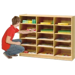 Offenes Regal mit 15 Fächern, XL Variante